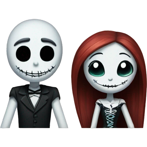 Jack and sally emoji