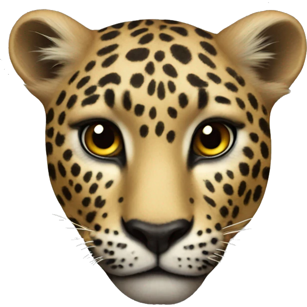 leopard heart  emoji