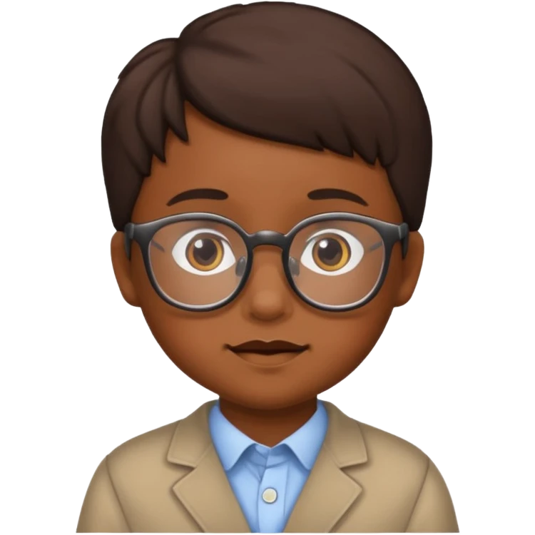 Okula giden çocuk emoji