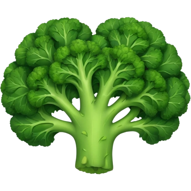 Heart broccoli emoji