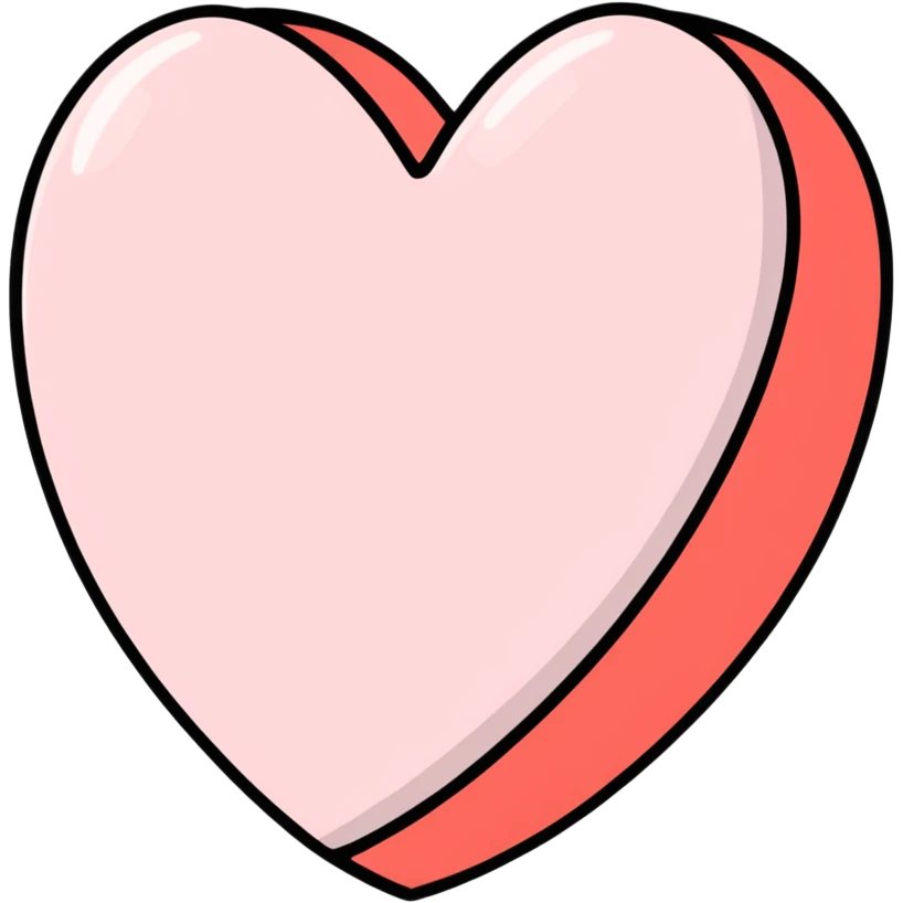 4th of July heart emoji