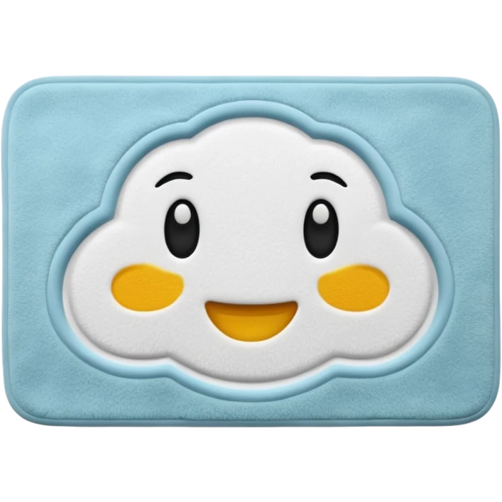 Bath mat emoji