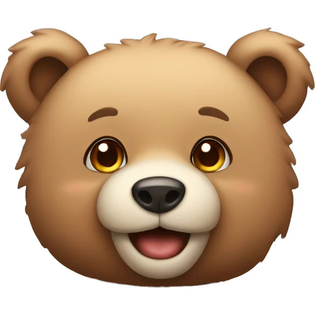 cute bear emoji