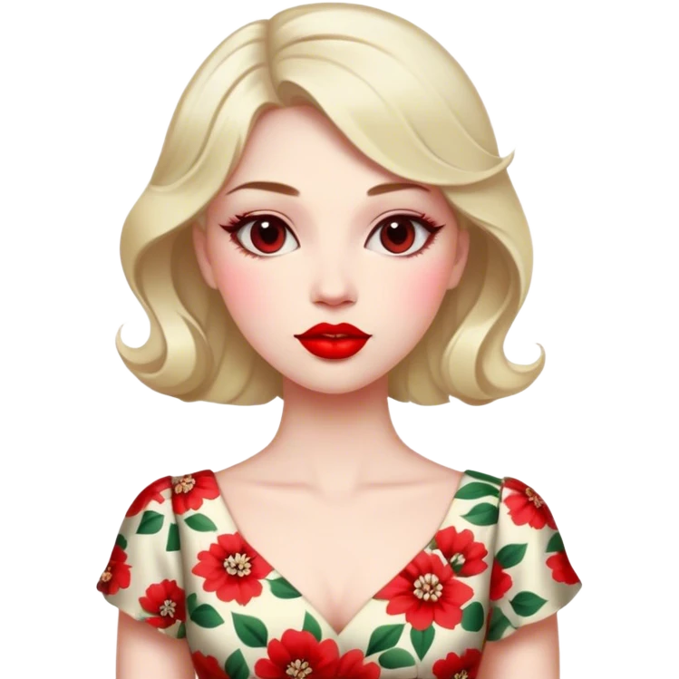 woman dress polish emoji