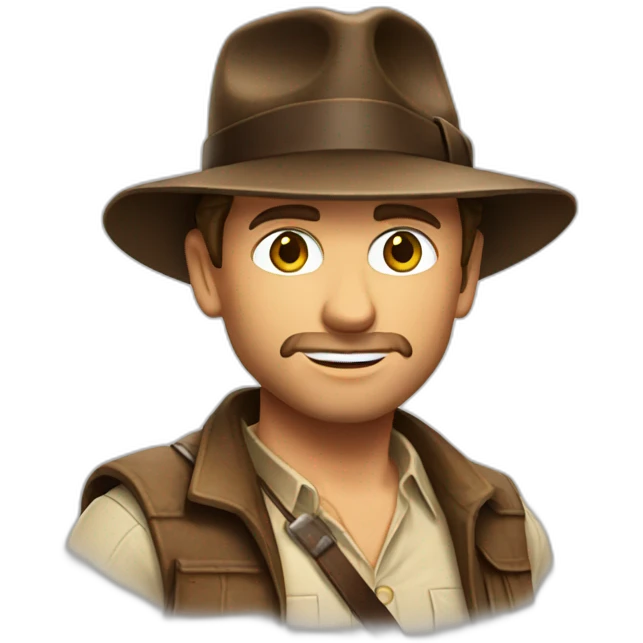Indiana jones emoji