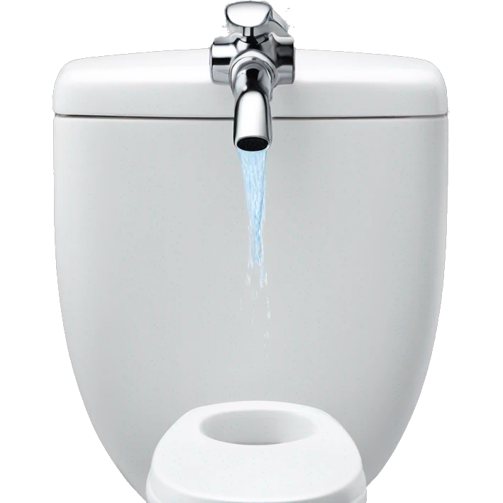 bidet spraying water emoji
