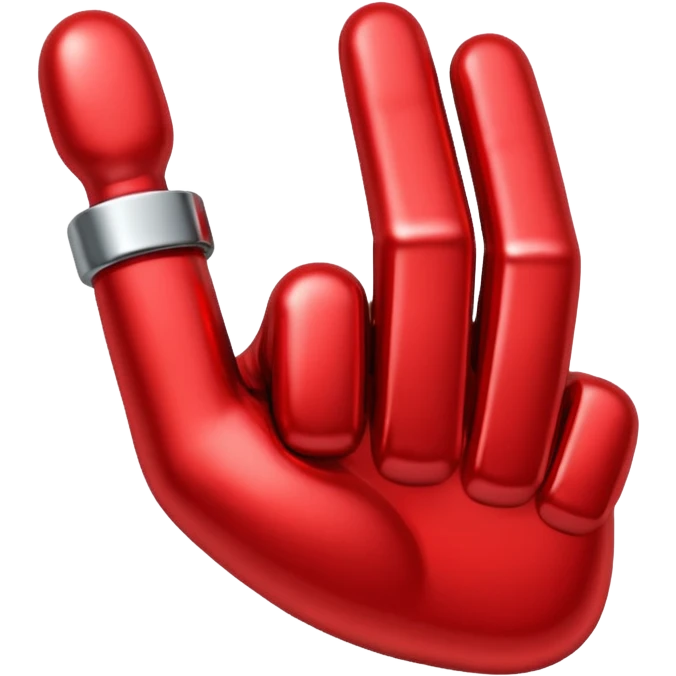 middle fingue in youtube icon emoji