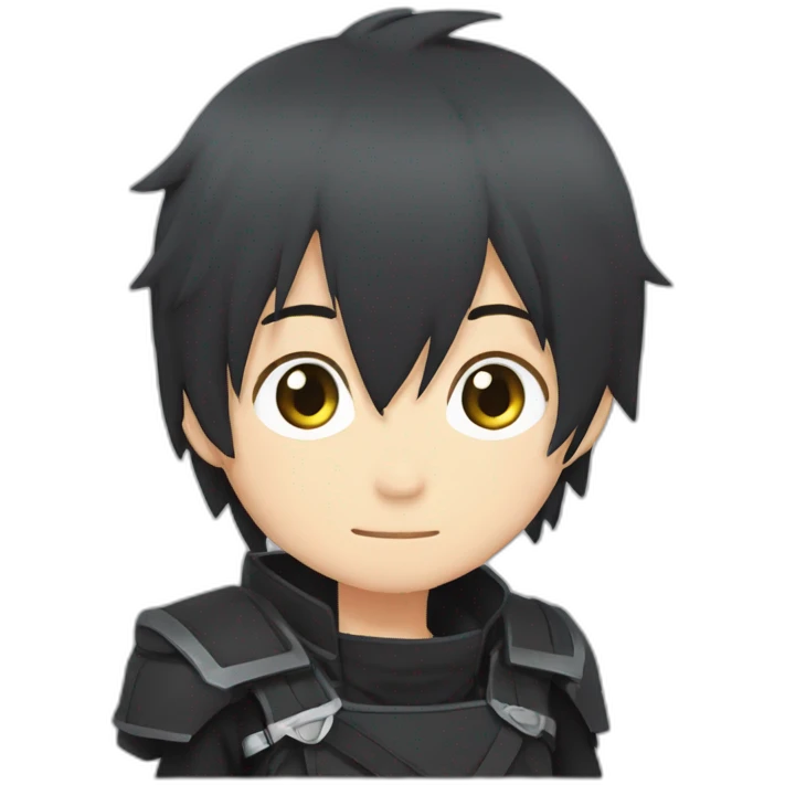 kirito with elucidator emoji