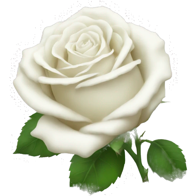 White roses emoji