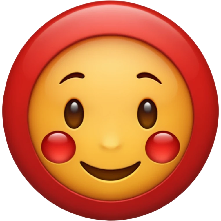 A emoji with a red 0 emoji