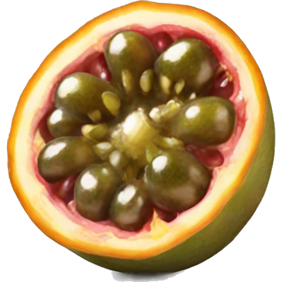 Passion fruit emoji