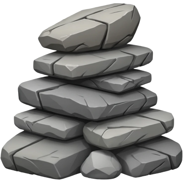 content Stone emoji