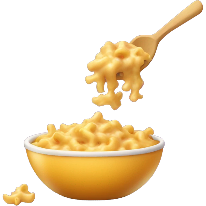 Mac and cheese emoji
