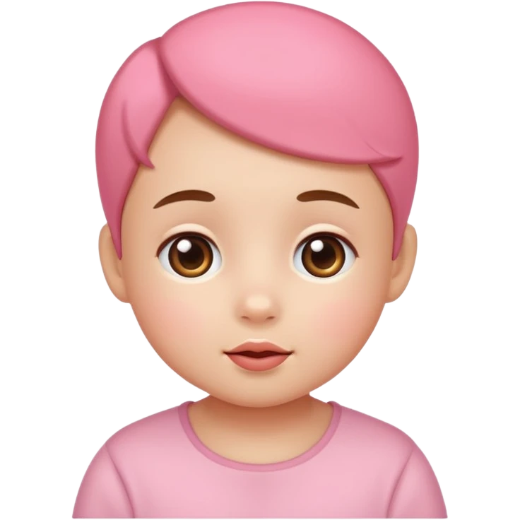 This face as a baby emoji
