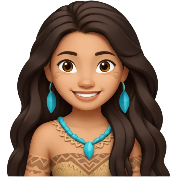 Moana emoji
