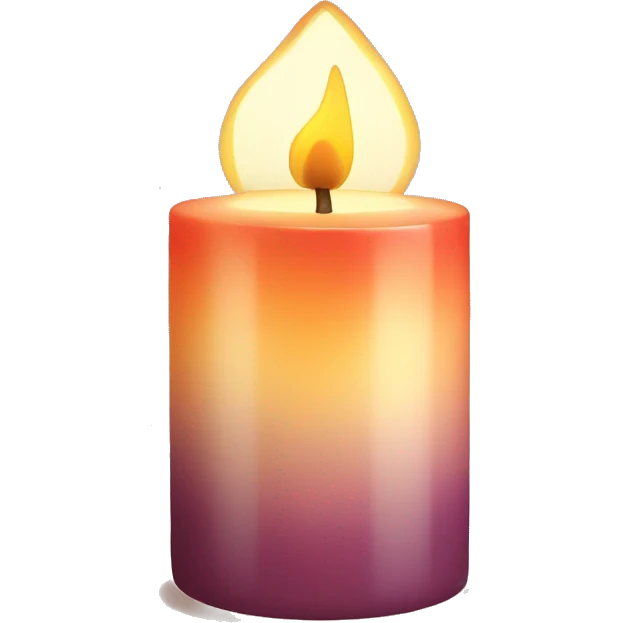 fall candle emoji