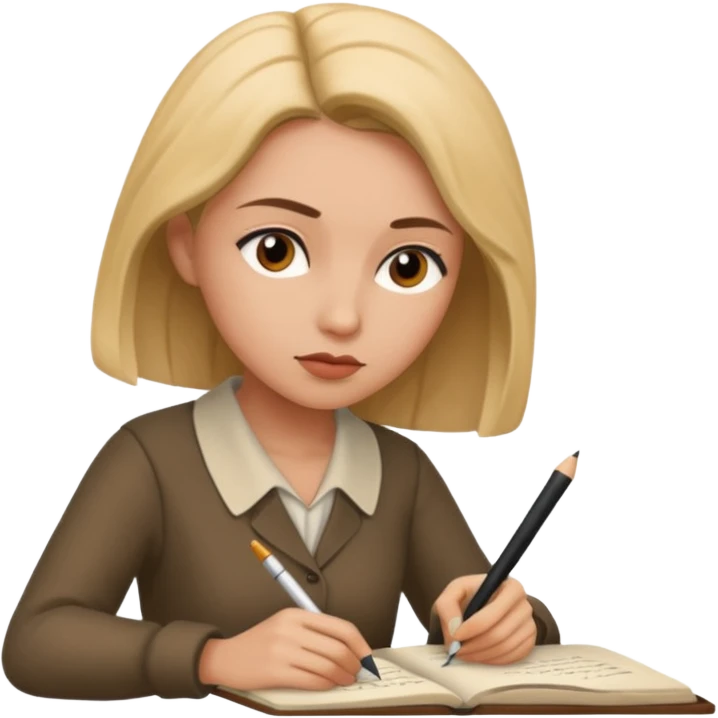 female poet emoji