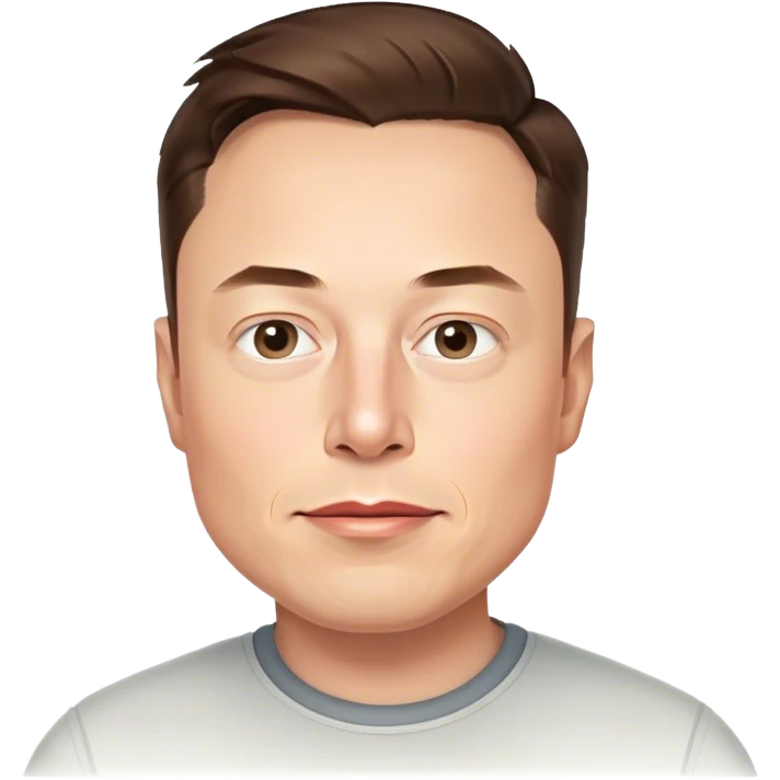 Elon Musk emoji