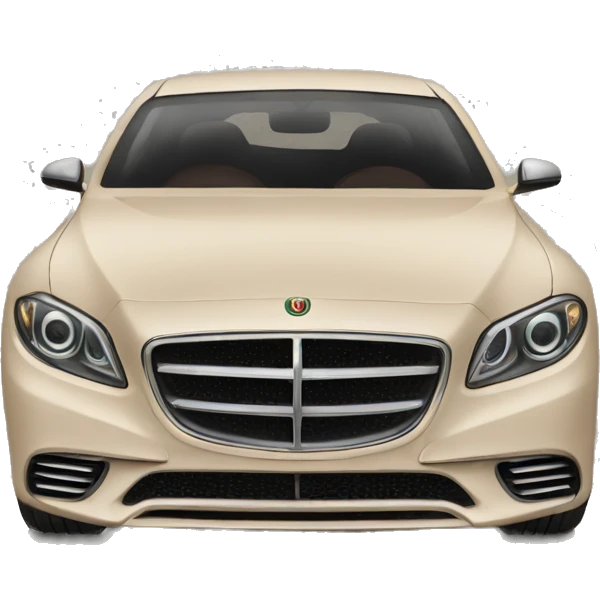 A car with Gucci  emoji
