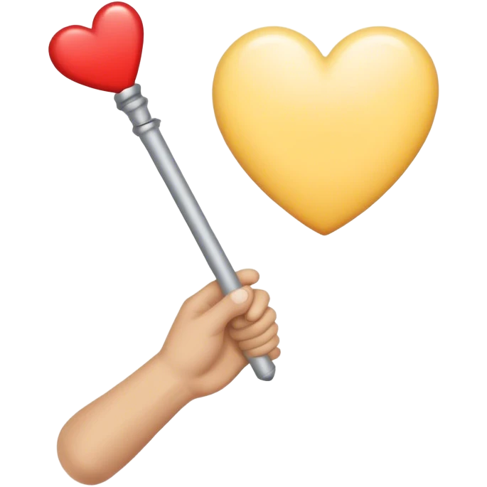 Relay race baton passing the baton. Passing a heart. Fix his arm  emoji