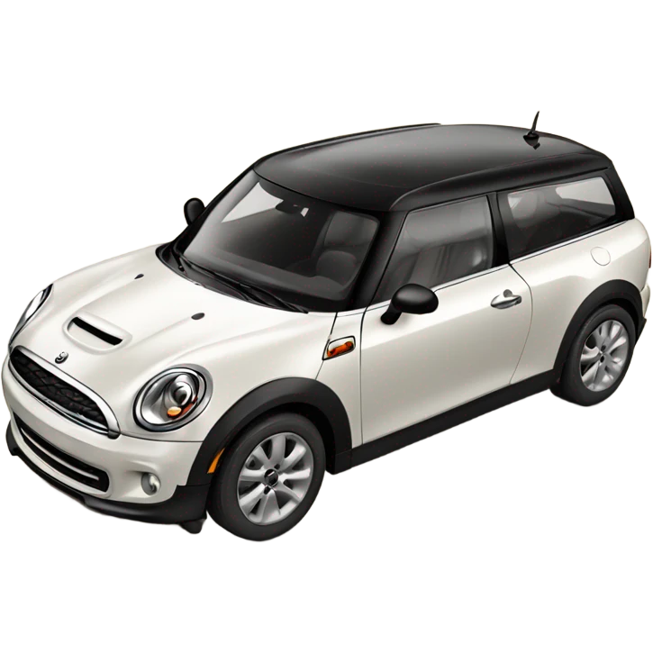 Happy red mini cooper clubman emoji