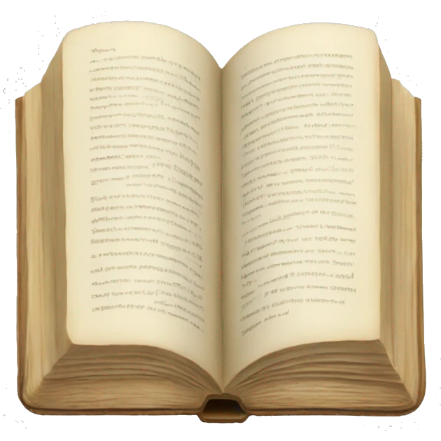 French book icon. emoji