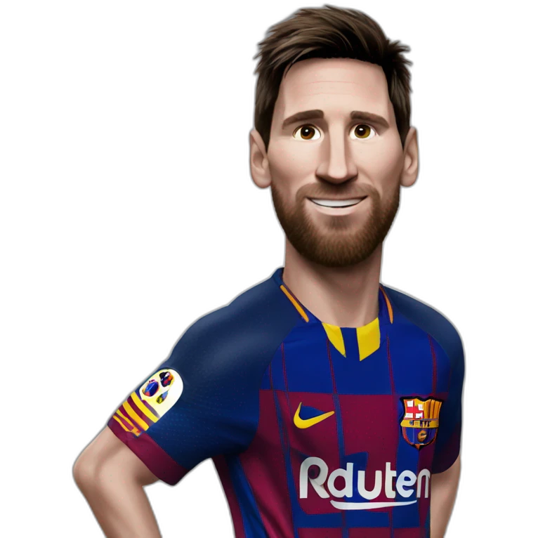 Messi real emoji