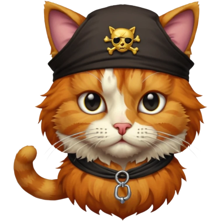 گربه دزد دریایی emoji