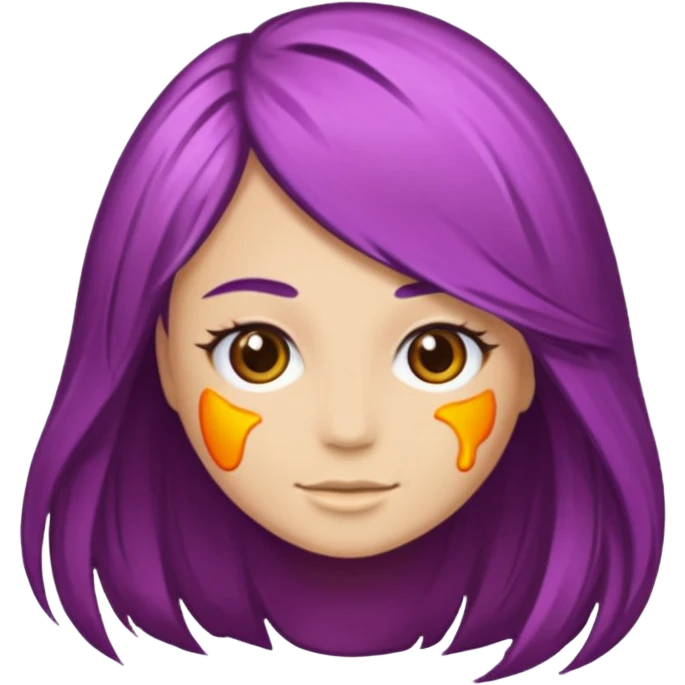 hair dye emoji