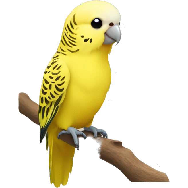Yellow budgie emoji