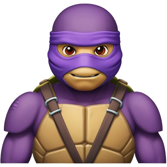 ninja turtle purple emoji