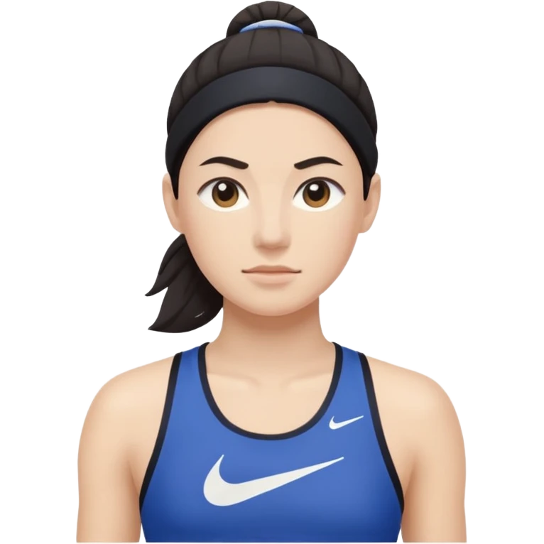 Nike with Fuji face  emoji