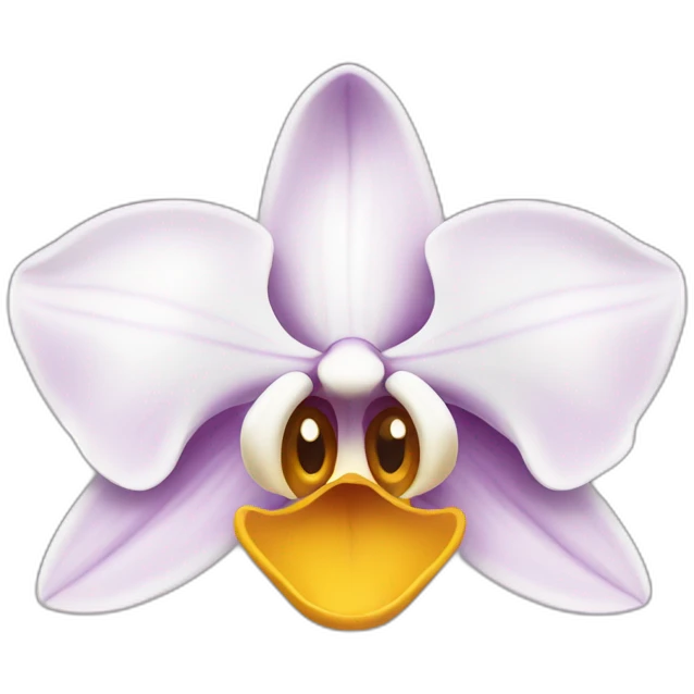 Orchidée emoji