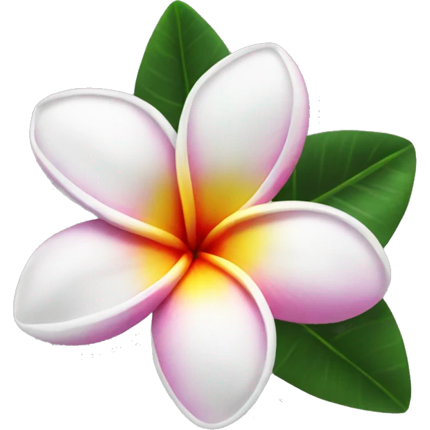Plumeria  emoji