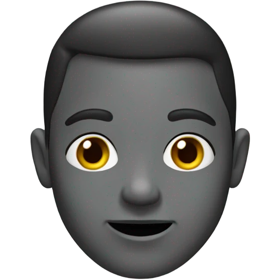 Frontmann black  emoji