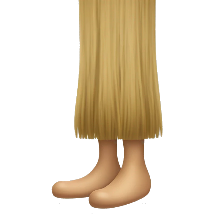 Cousin Itt legs emoji