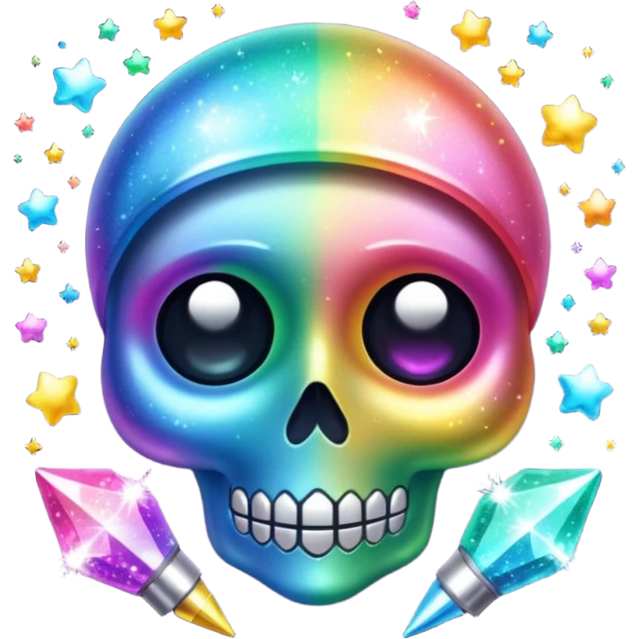 Glitter Relíquias da morte emoji