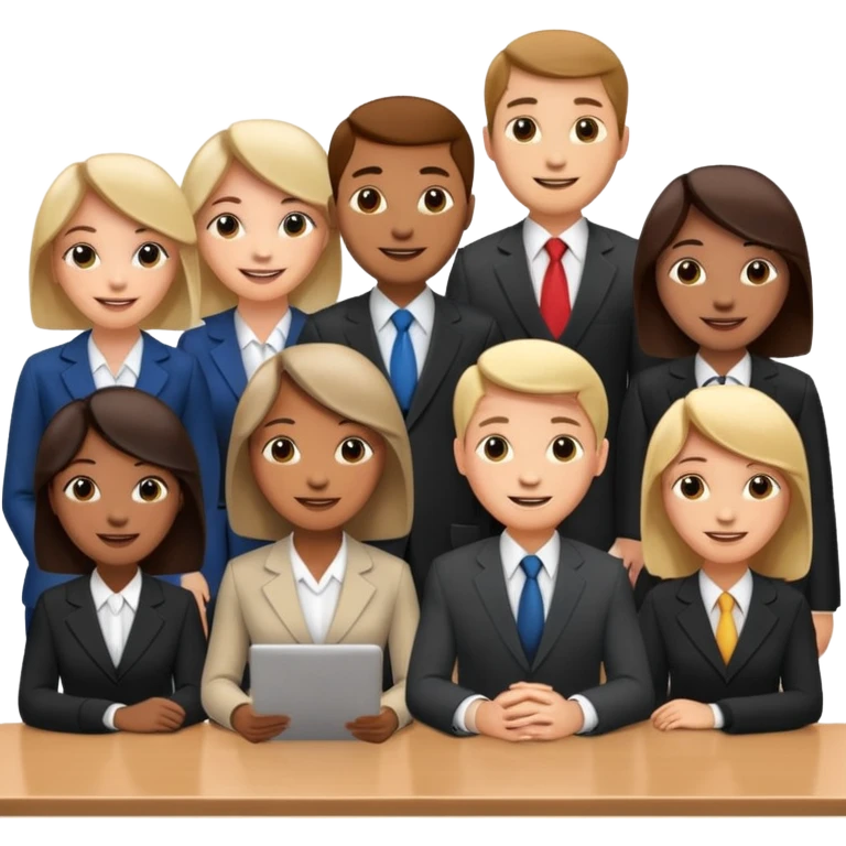 create an emoji that represents a conference meeting emoji