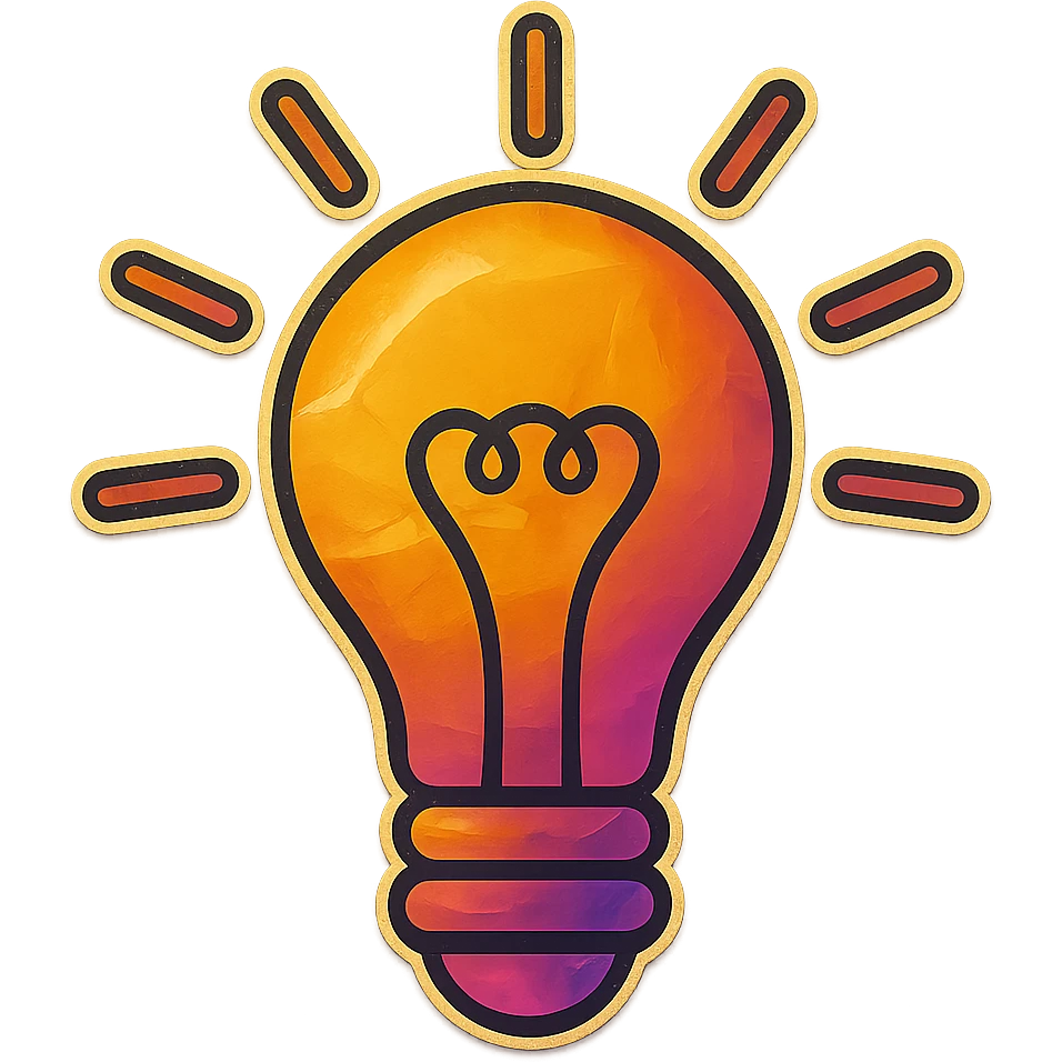 lightbulb emoji