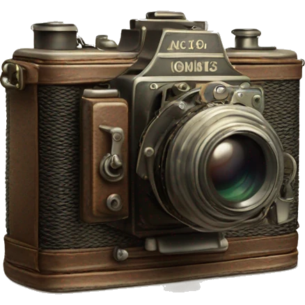 A vintage old camera ￼ emoji