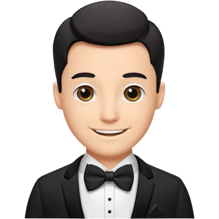 gay man groom emoji