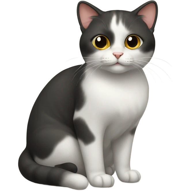 Cat with a heart emoji