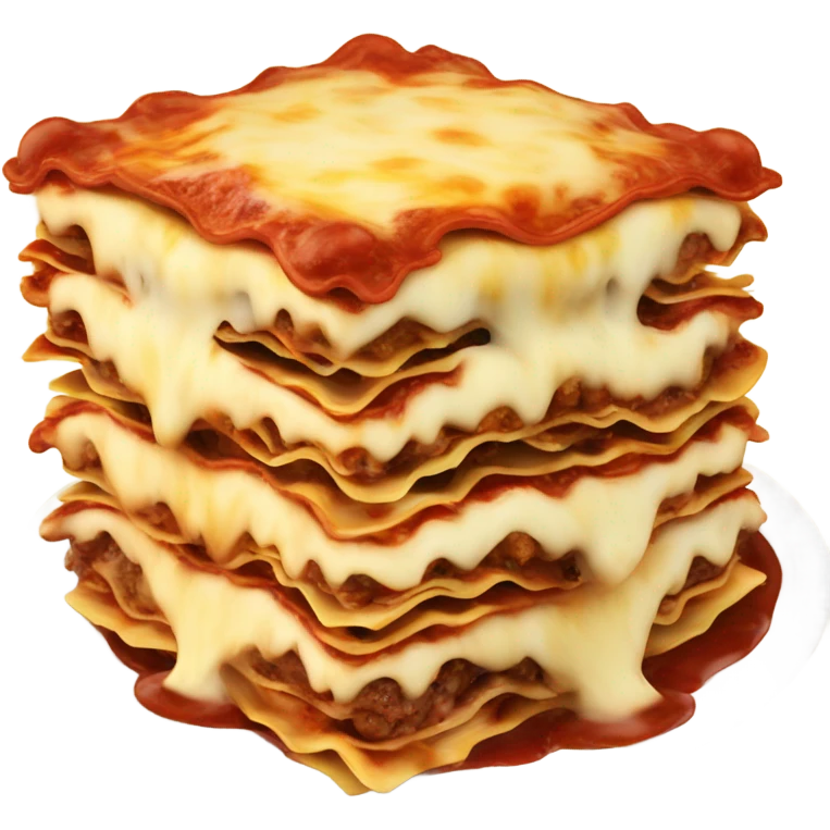 Lasagna on fire emoji