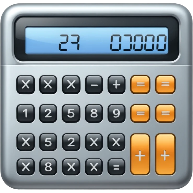 a calculator emoji