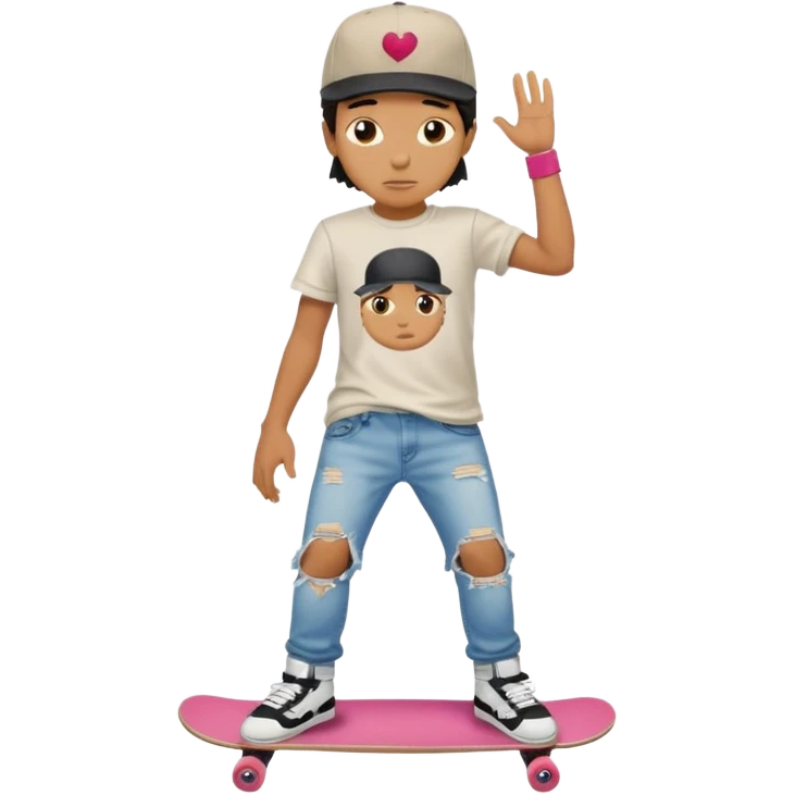 skater boy from 80s emoji