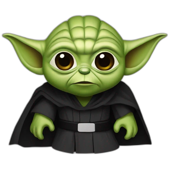 Maître Yoda et Dark vador emoji