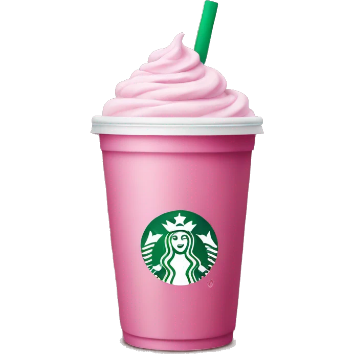 starbucks pink drink  emoji