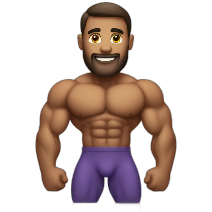 Body builder  emoji