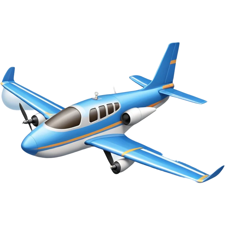 An icon featuring a remote-controlled model airplane soaring through the sky and clouds, with a detailed transmitter in the foreground. The sky is clear with motion lines showing flight. Transparent background emphasizes the precision, creativity, and joy of aeromodelling as a sport. emoji