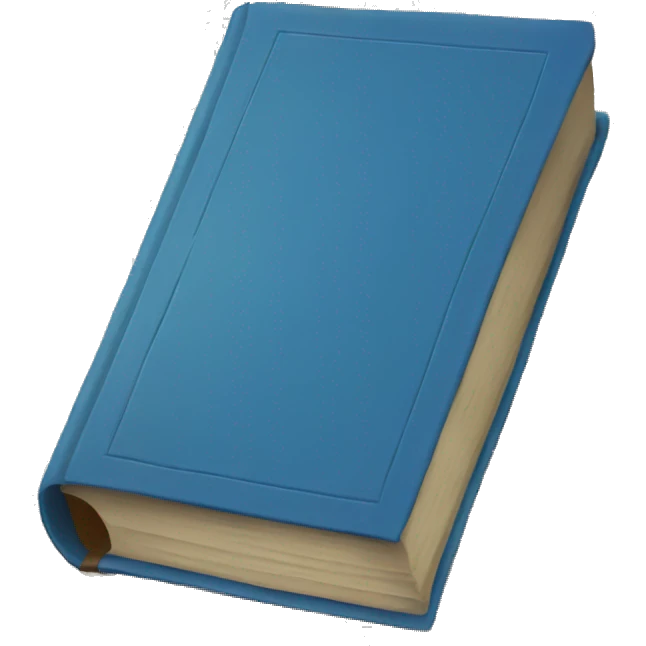 blue book emoji